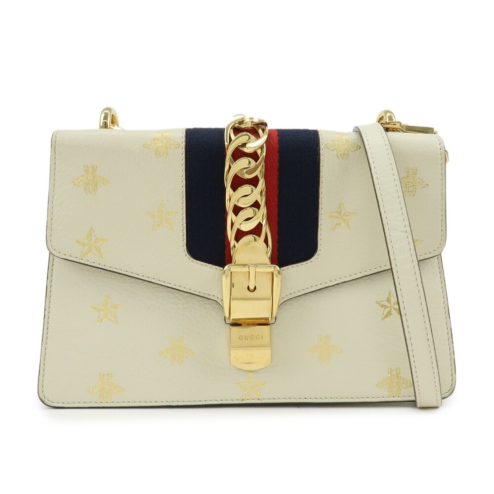 Gucci Sylvie Belt Leather